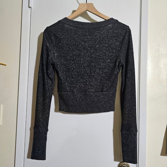 🏷️NWT UO Lounge Set! Tate Cozy Knit Layered Top & Mini Skort Set In Black - S/M - Picture 12 of 16